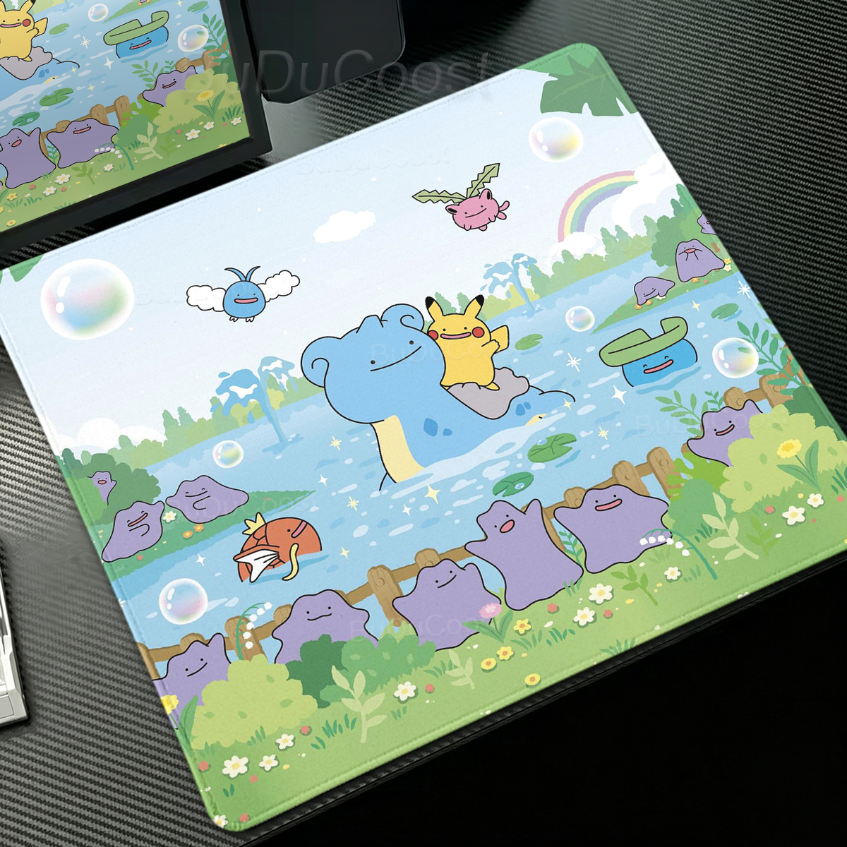 Desk Setup Pc - Anime Pokémon Ditto Mouse Pad Laptop