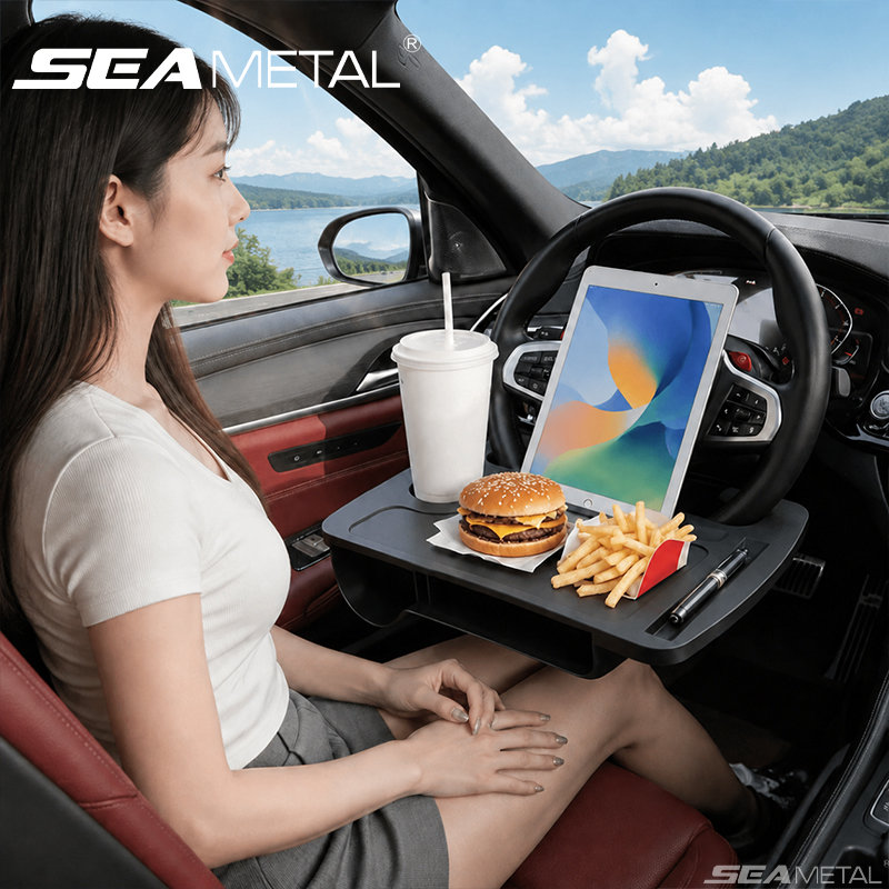 Desk Setup Laptop - SEAMETAL Car Steering Wheel Table Universal