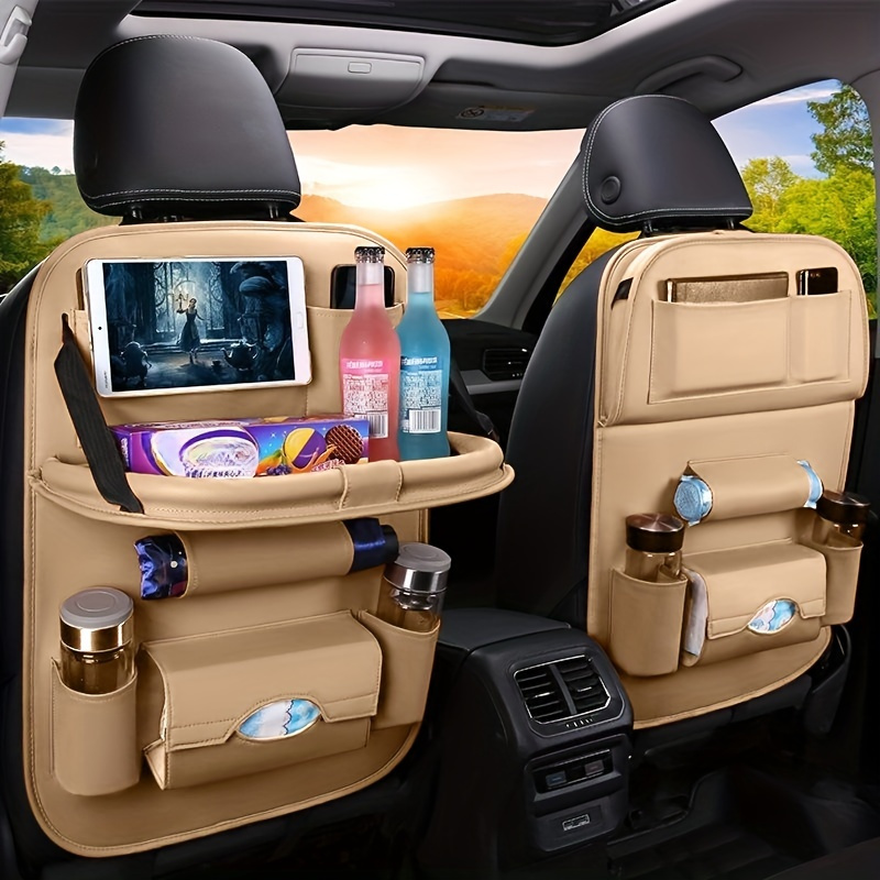 Desk Setup Laptop - Car Backseat Organizer Foldable Table Tray
