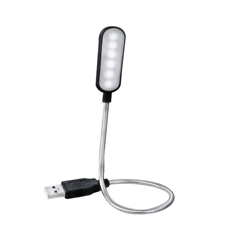 Mini 4 LED Book Lamp Portable  - Desk Setup Laptop のレビューと価格