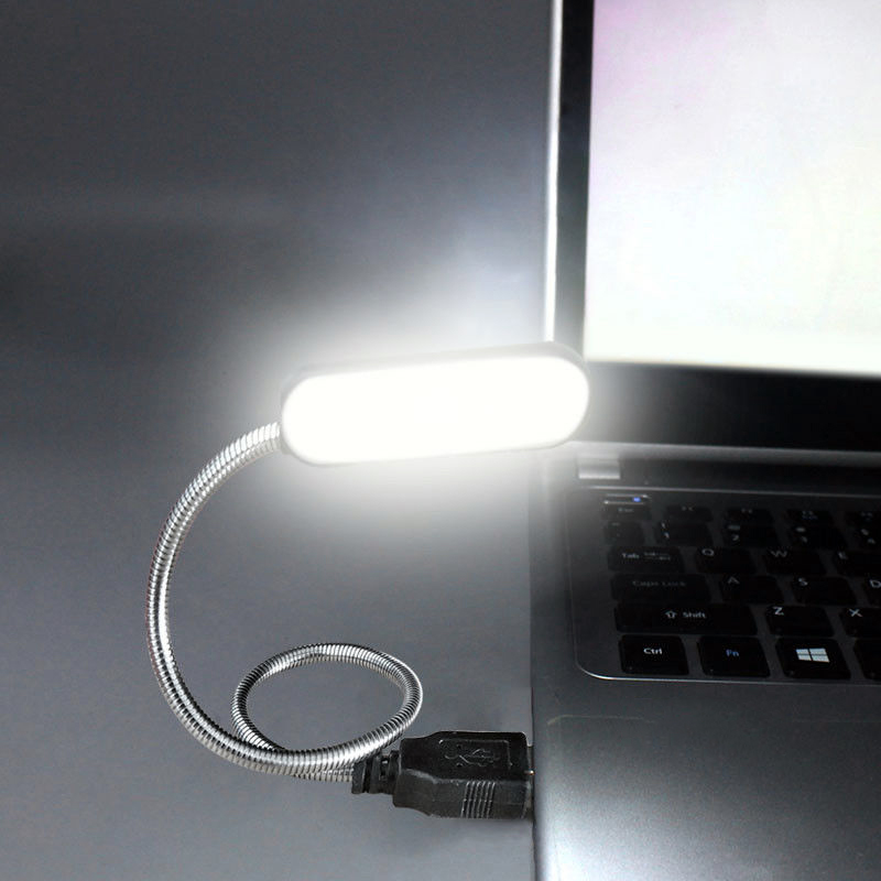 Mini 4 LED Book Lamp Portable  - Desk Setup Laptop のレビューと価格