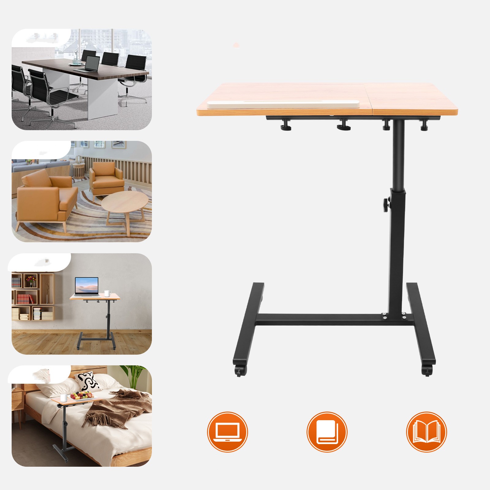Mobile Laptop Table Adjustable - Desk Setup Laptop のレビューと価格