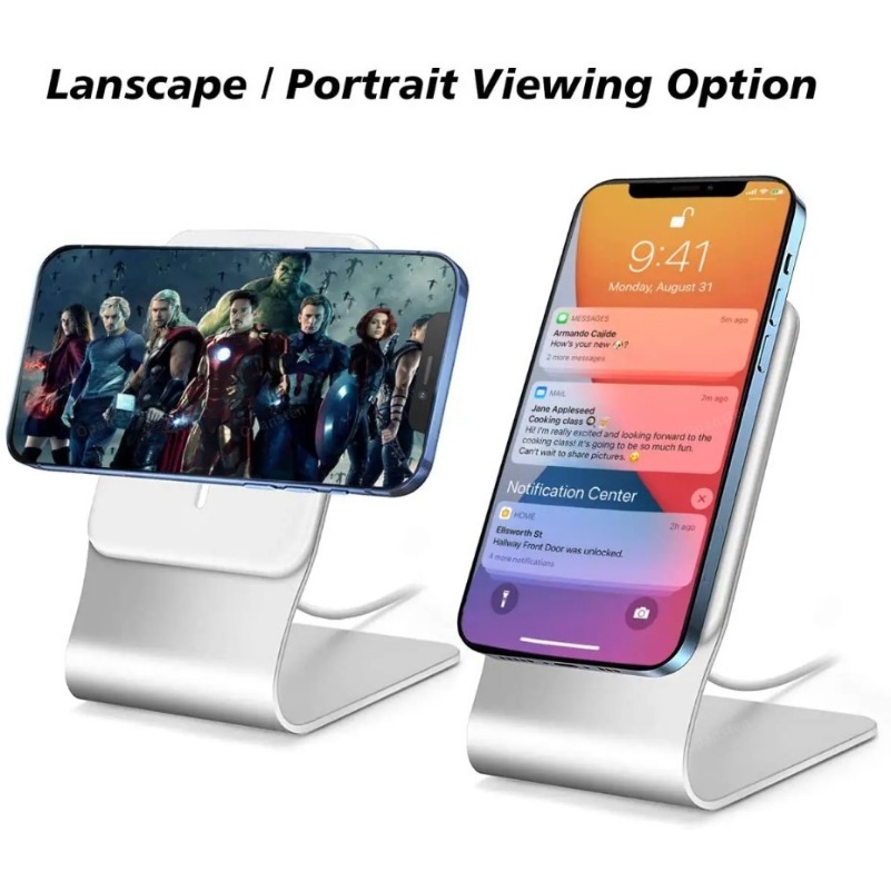 Desktop Mobile Phone Stand Alu - Desk Setup Apple のレビューと価格