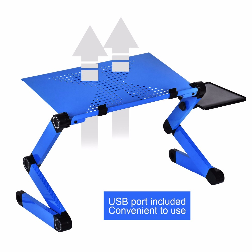 Aluminum Alloy Laptop Table Ad - Desk Setup Pc のレビューと価格