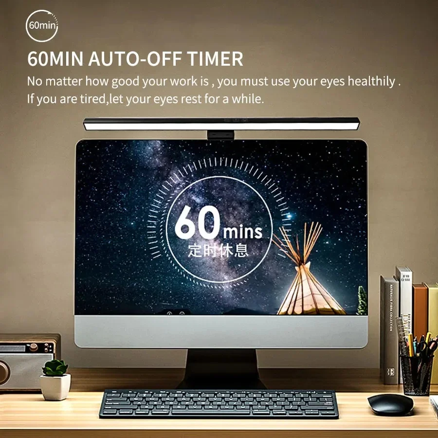 LED 33cm 50cm Monitor Light Ba - Desk Setup Pc のレビューと価格