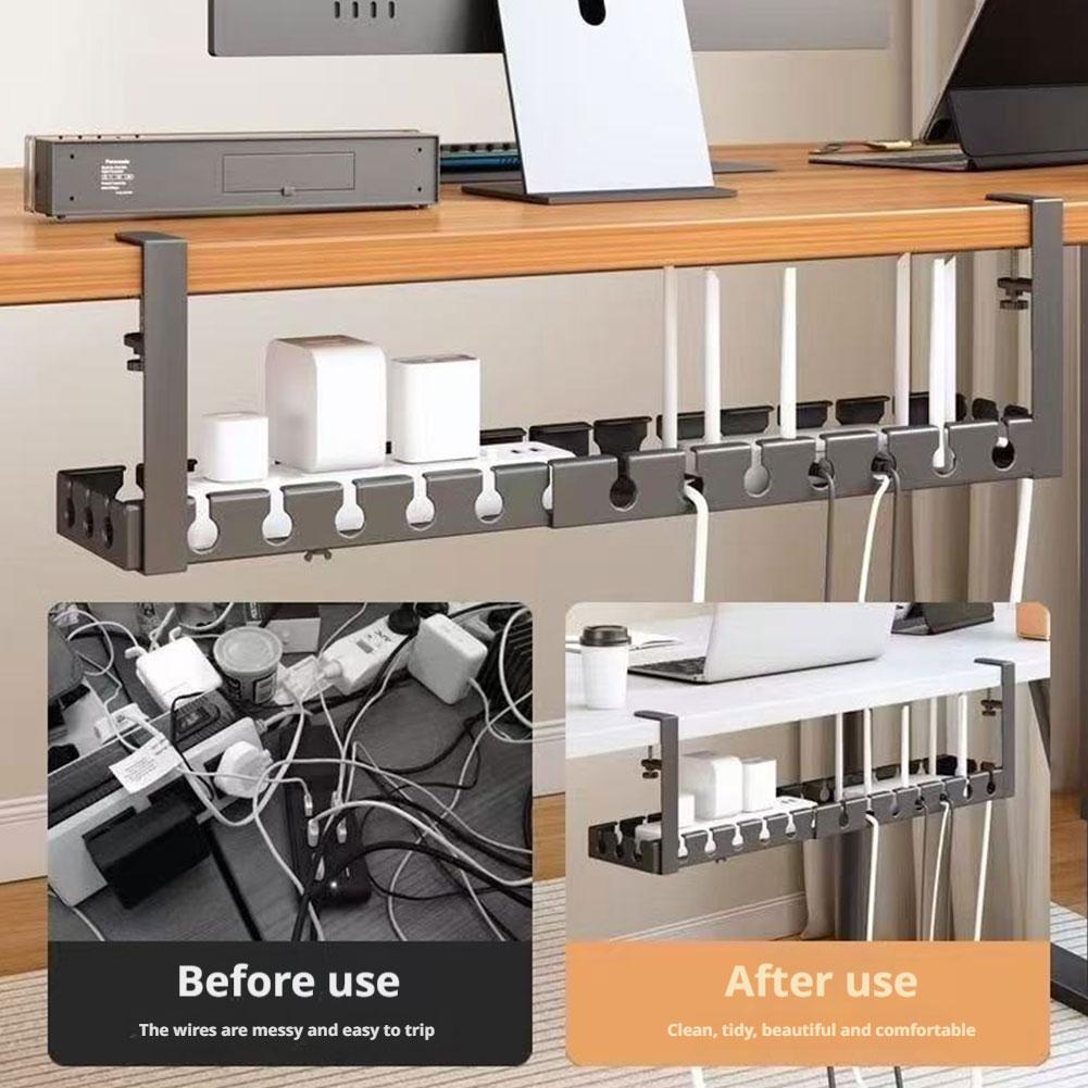 Extendable Under Desk Cable Ma - Desk Setup Shelves のレビューと価格