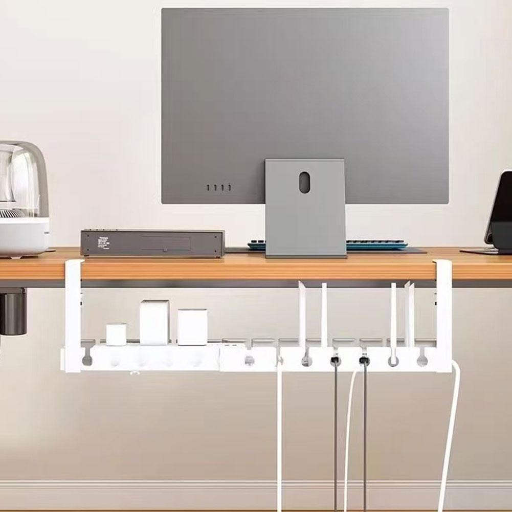 Extendable Under Desk Cable Ma - Desk Setup Shelves のレビューと価格