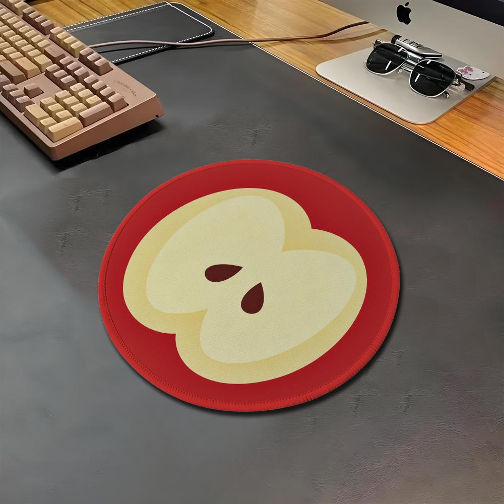 HYBXAXC  Cute Red Apple Slice  - Desk Setup Apple のレビューと価格