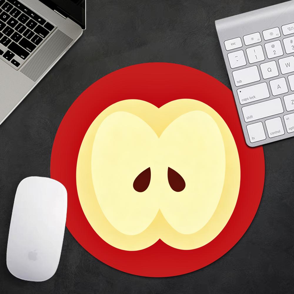 HYBXAXC  Cute Red Apple Slice  - Desk Setup Apple のレビューと価格