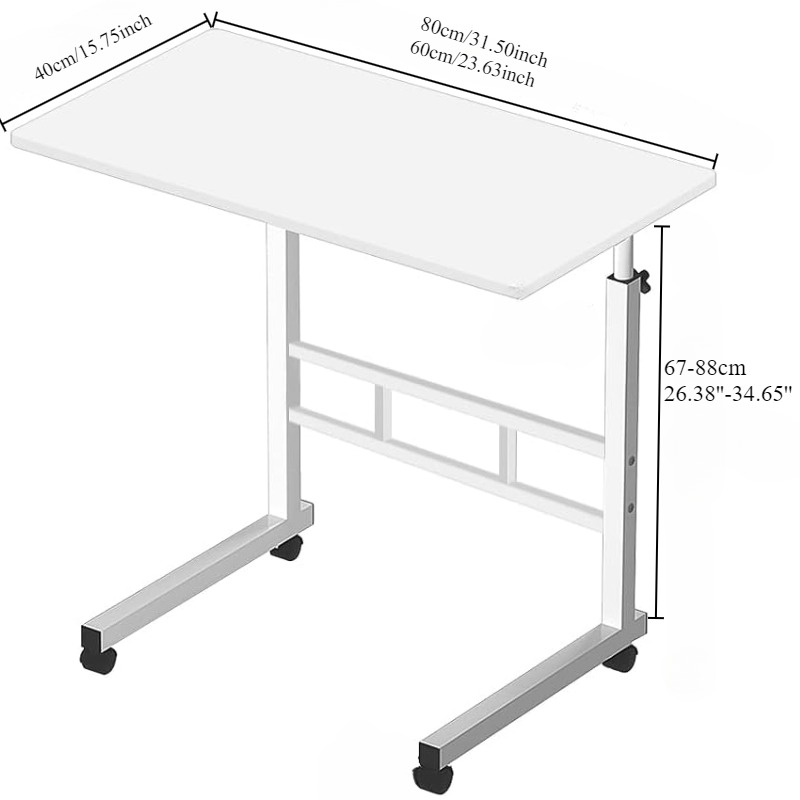 Bedside Desk with Universal Wh - Desk Setup Pc のレビューと価格