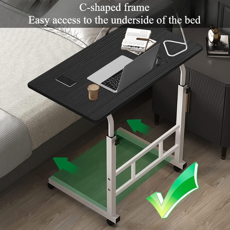 Bedside Desk with Universal Wh - Desk Setup Pc のレビューと価格