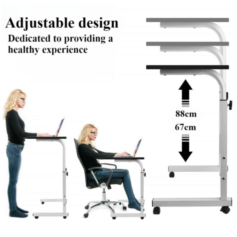 Bedside Desk with Universal Wh - Desk Setup Pc のレビューと価格