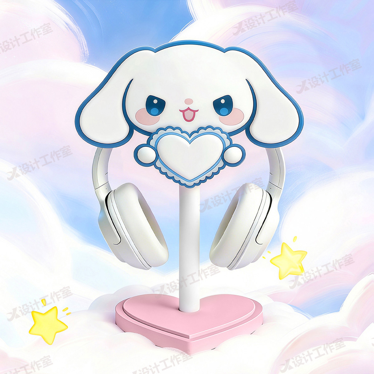 New Cinnamoroll Over Ear Headp - Desk Setup Girly のレビューと価格