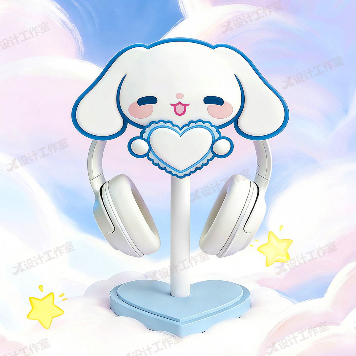 New Cinnamoroll Over Ear Headp - Desk Setup Girly のレビューと価格