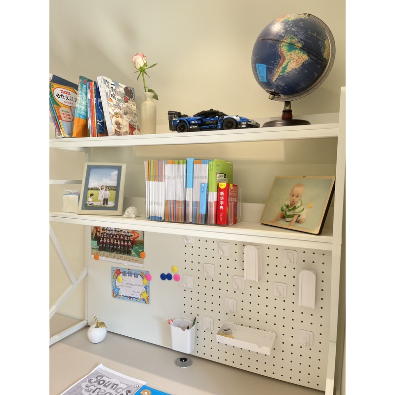 Desktop Storage Shelf with Peg - Desk Setup Pc のレビューと価格