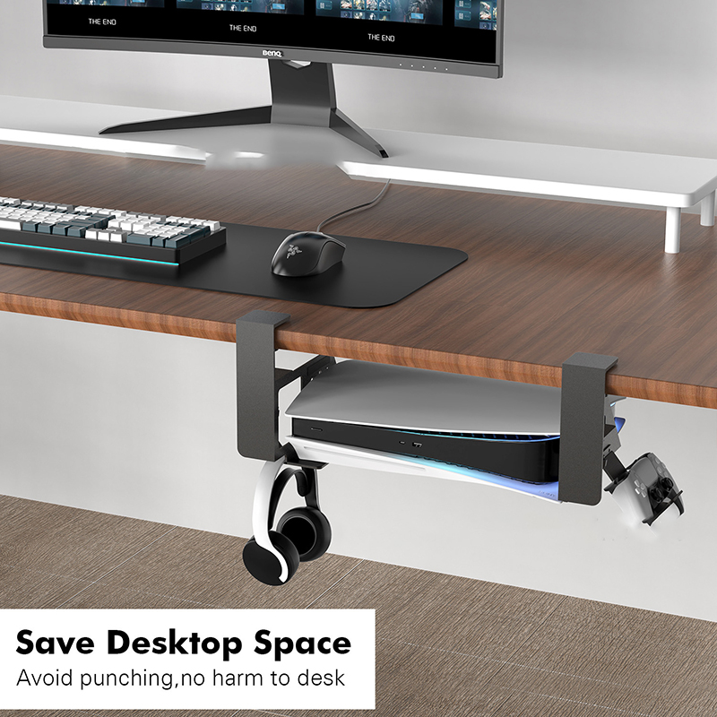 Under Table Hanging Holder For - Desk Setup Ps5 のレビューと価格