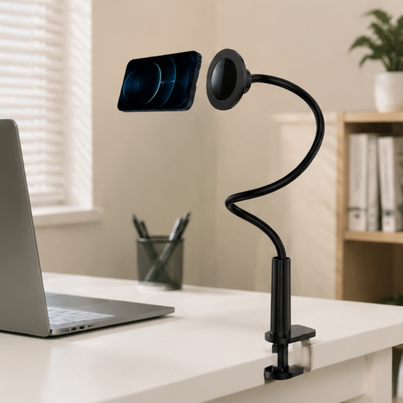 Magnetic Lazy Phone Holder 360 - Desk Setup Apple のレビューと価格