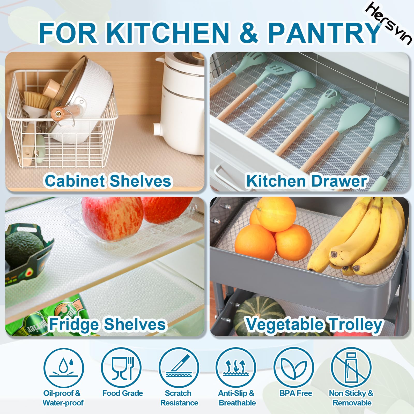 EVA Kitchen Cabinet Shelf Line - Desk Setup Shelves のレビューと価格