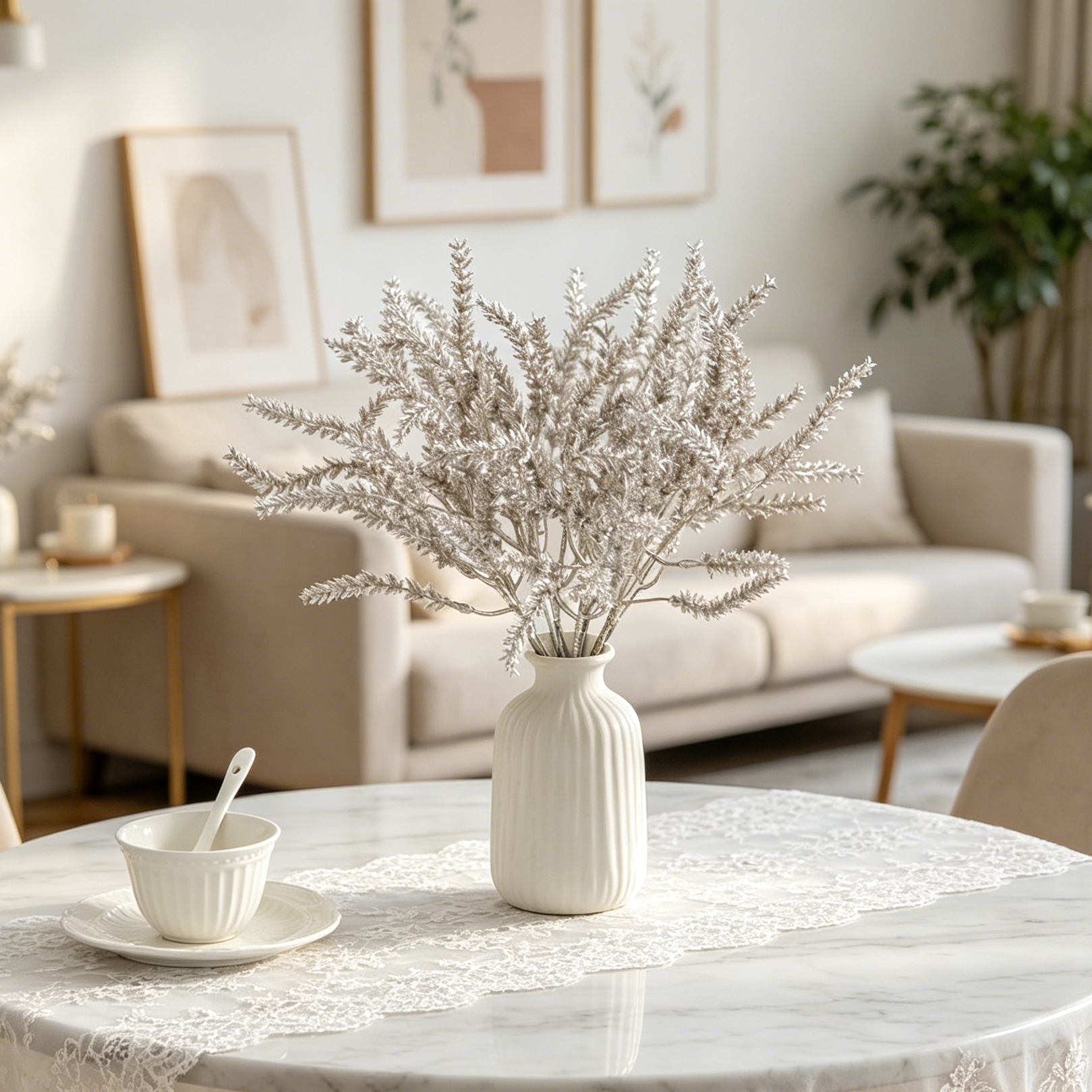 Artificial Plants Wheat Ears W - Desk Setup At Home のレビューと価格