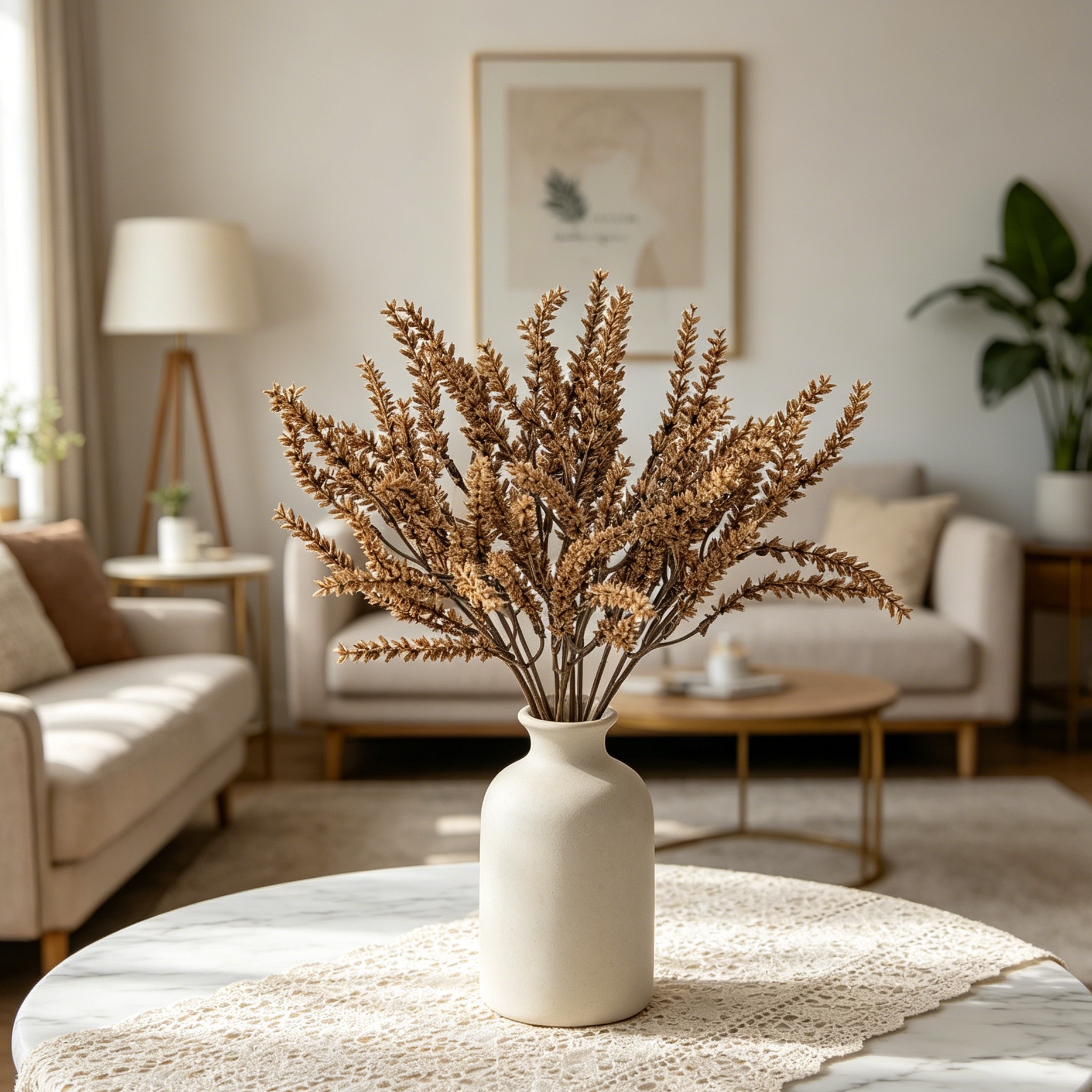 Artificial Plants Wheat Ears W - Desk Setup At Home のレビューと価格