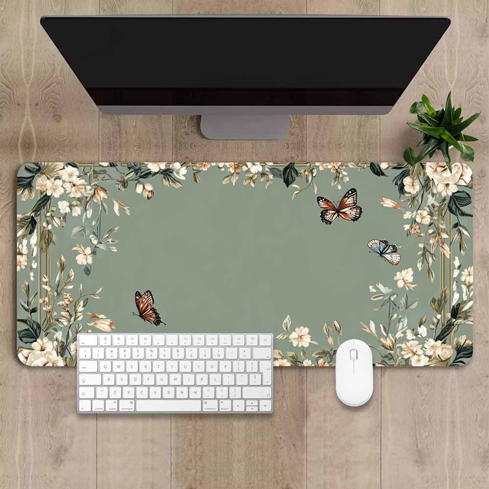 Plant table mat with butterfly - Desk Setup Designer のレビューと価格