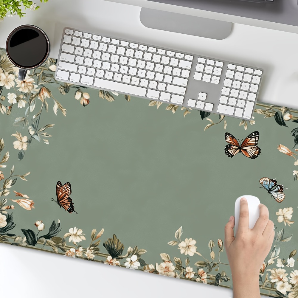 Plant table mat with butterfly - Desk Setup Designer のレビューと価格