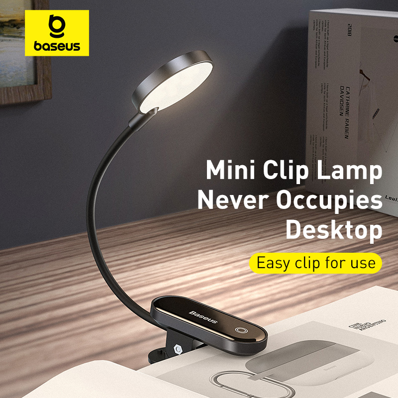 Baseus Portable Desk Lamp LED  - Desk Setup Laptop のレビューと価格
