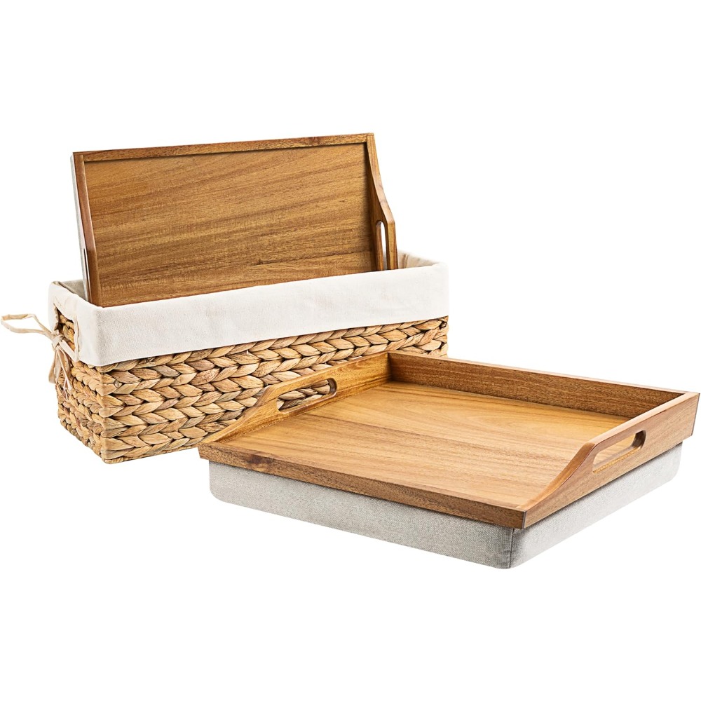 US Shipping Acacia Wood Bed Tr - Desk Setup Laptop のレビューと価格