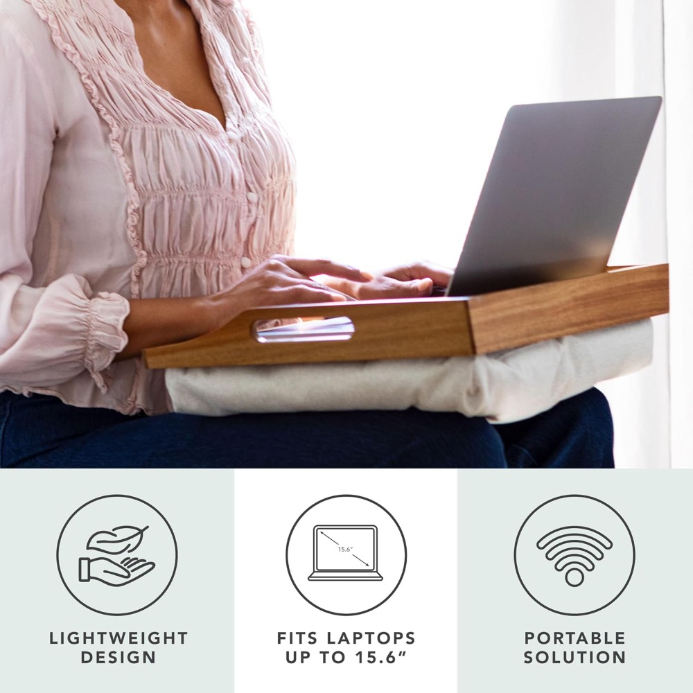 US Shipping Acacia Wood Bed Tr - Desk Setup Laptop のレビューと価格