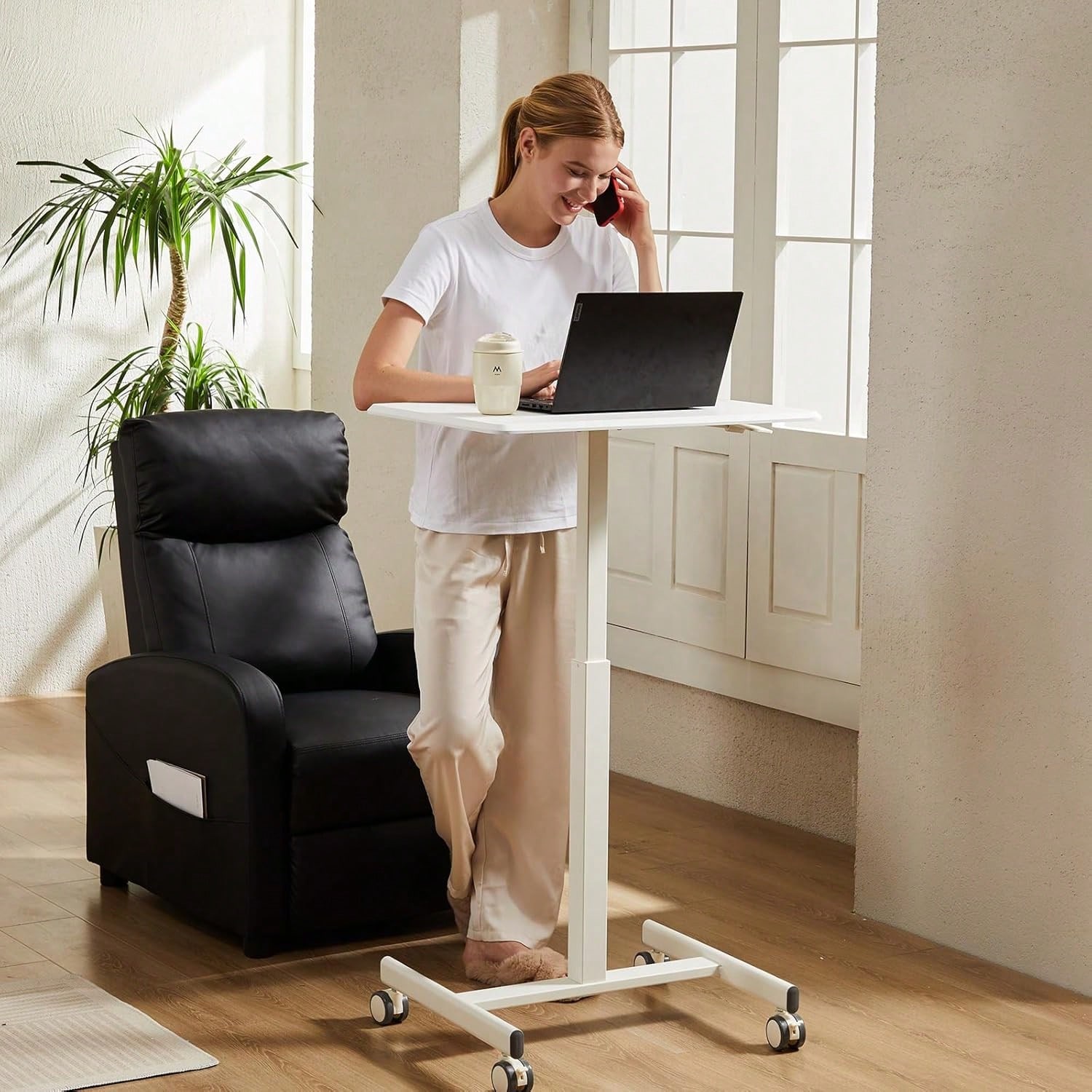 LWEP DUMOS Small Standing Desk - Desk Setup Pc のレビューと価格