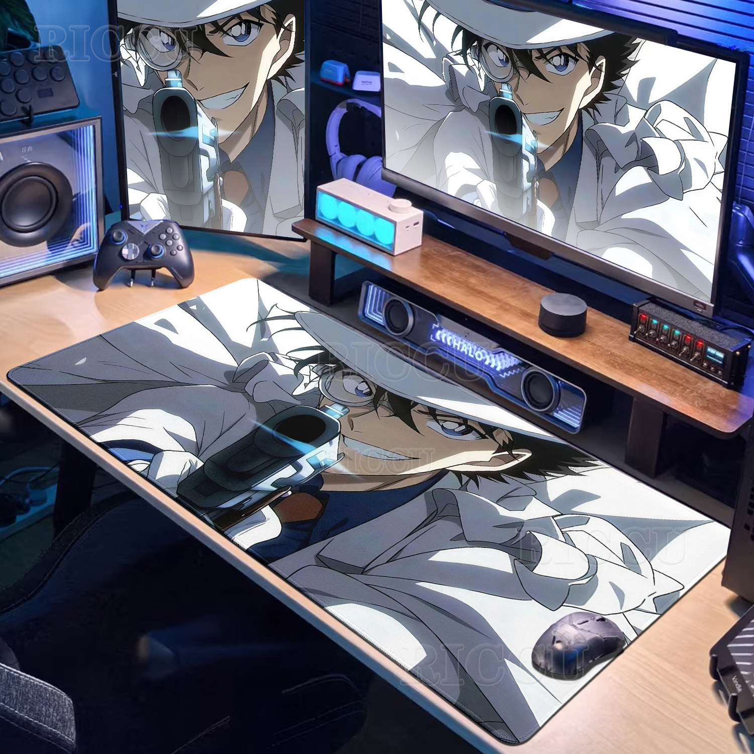 Anime D-Detective Conan Mouse  - Desk Setup Pc のレビューと価格