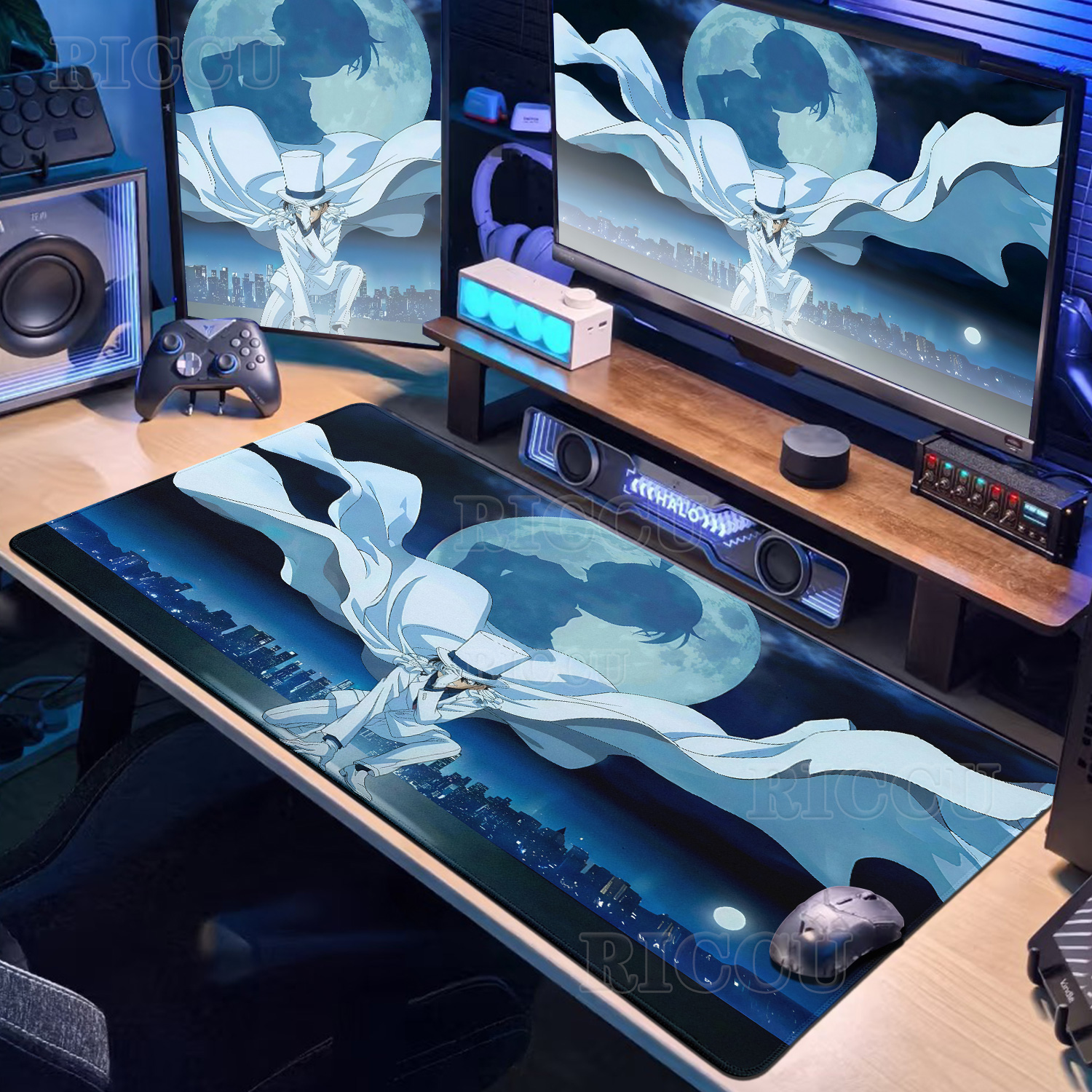 Anime D-Detective Conan Mouse  - Desk Setup Pc のレビューと価格