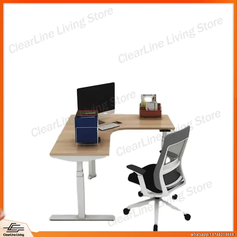 L Shaped Electric Height Adjus - Desk Setup L Shaped のレビューと価格