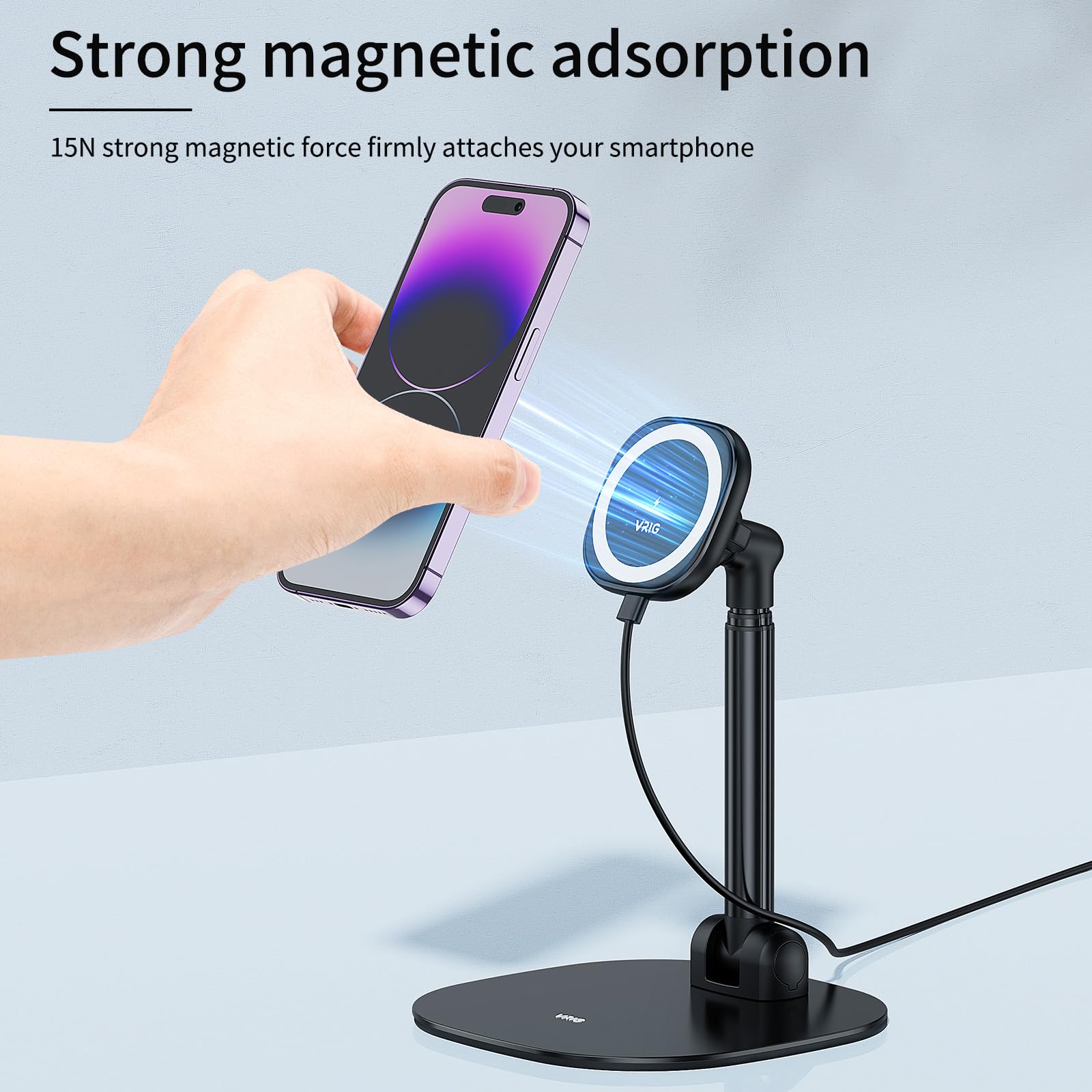 UURig VRig Desk Wireless Charg - Desk Setup Apple のレビューと価格