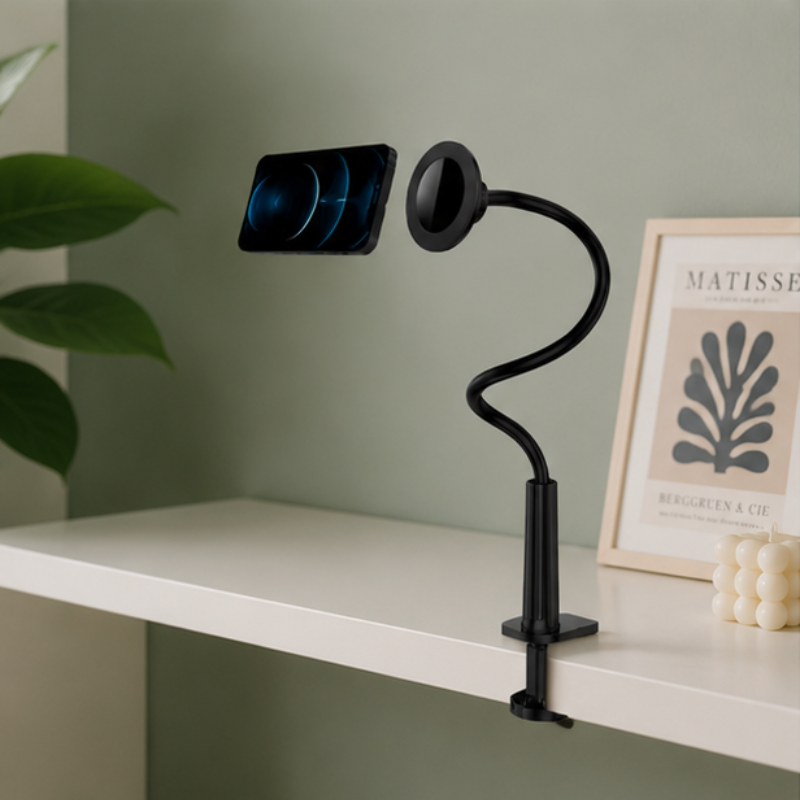 360° Magnetic Lazy Holder Phon - Desk Setup Apple のレビューと価格