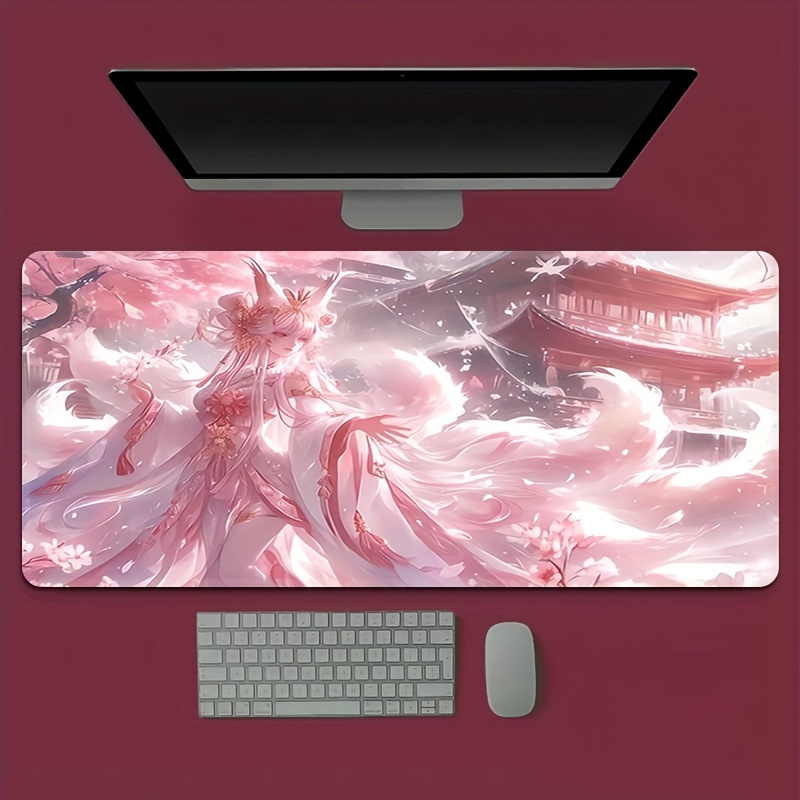 Anime Fox Girl Desk Mat, Exten - Desk Setup Designer のレビューと価格