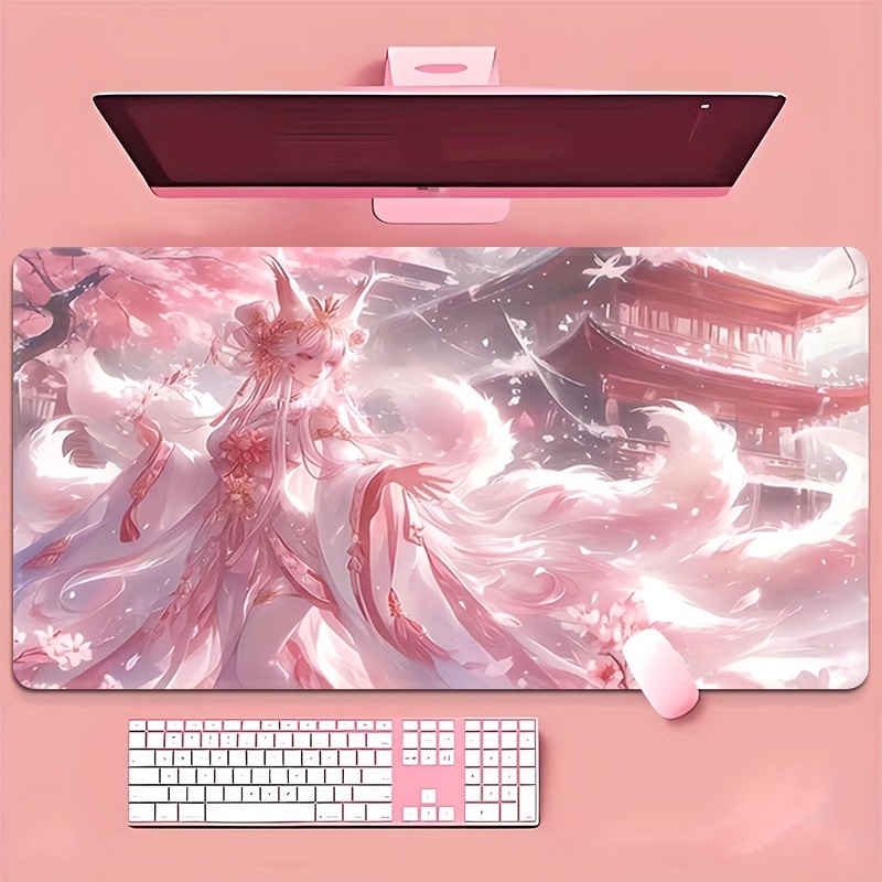 Anime Fox Girl Desk Mat, Exten - Desk Setup Designer のレビューと価格
