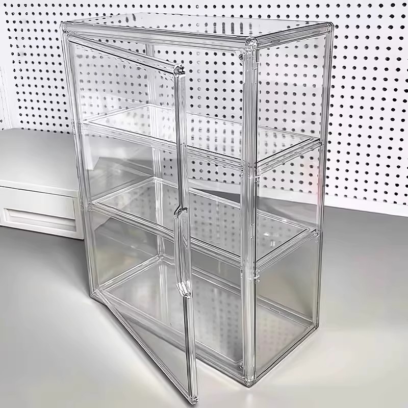 Transparent Acrylic Figurine D - Desk Setup Shelves のレビューと価格