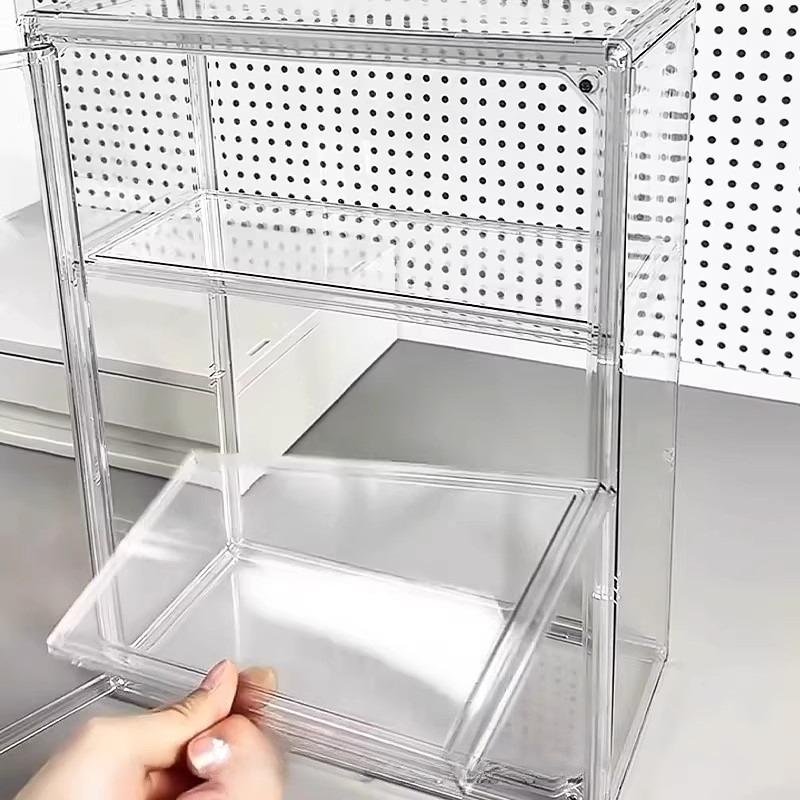 Transparent Acrylic Figurine D - Desk Setup Shelves のレビューと価格