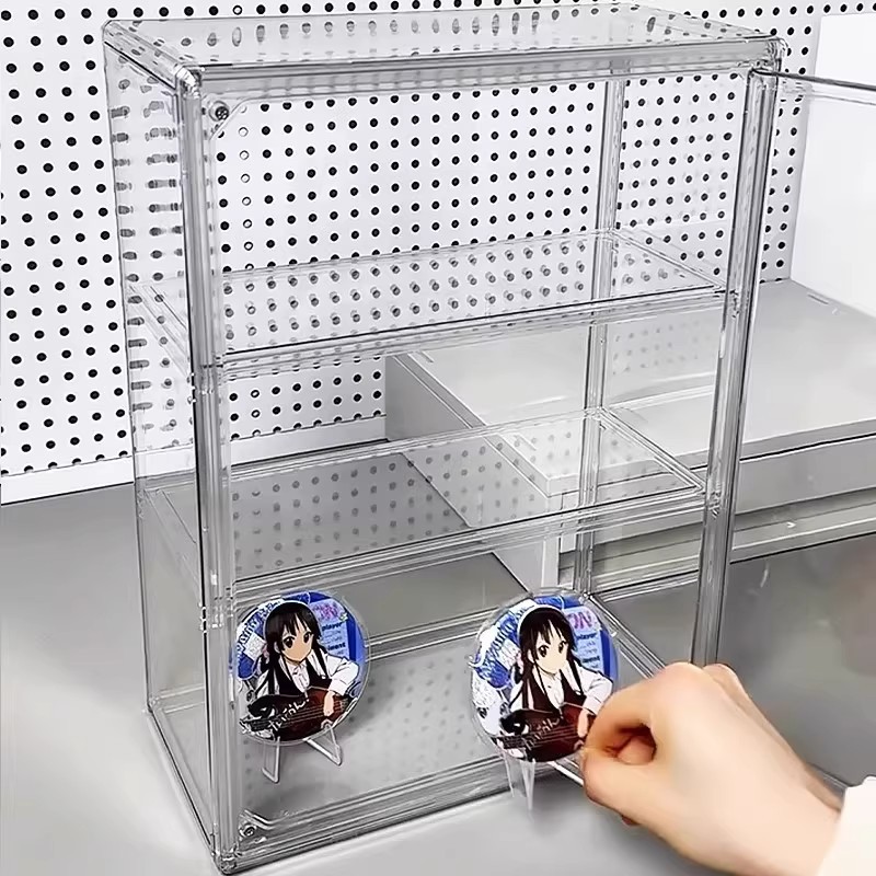 Transparent Acrylic Figurine D - Desk Setup Shelves のレビューと価格