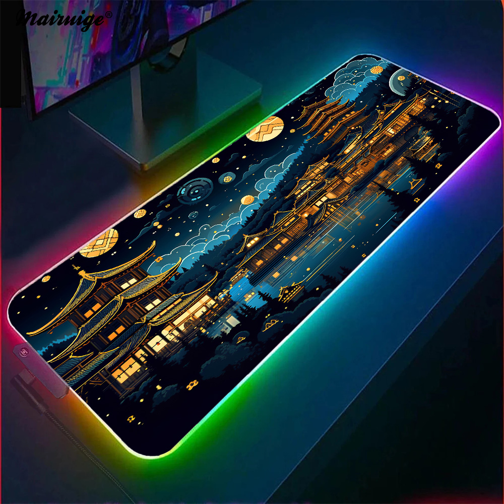 Chinese Architecture At Night  - Desk Setup At Office のレビューと価格