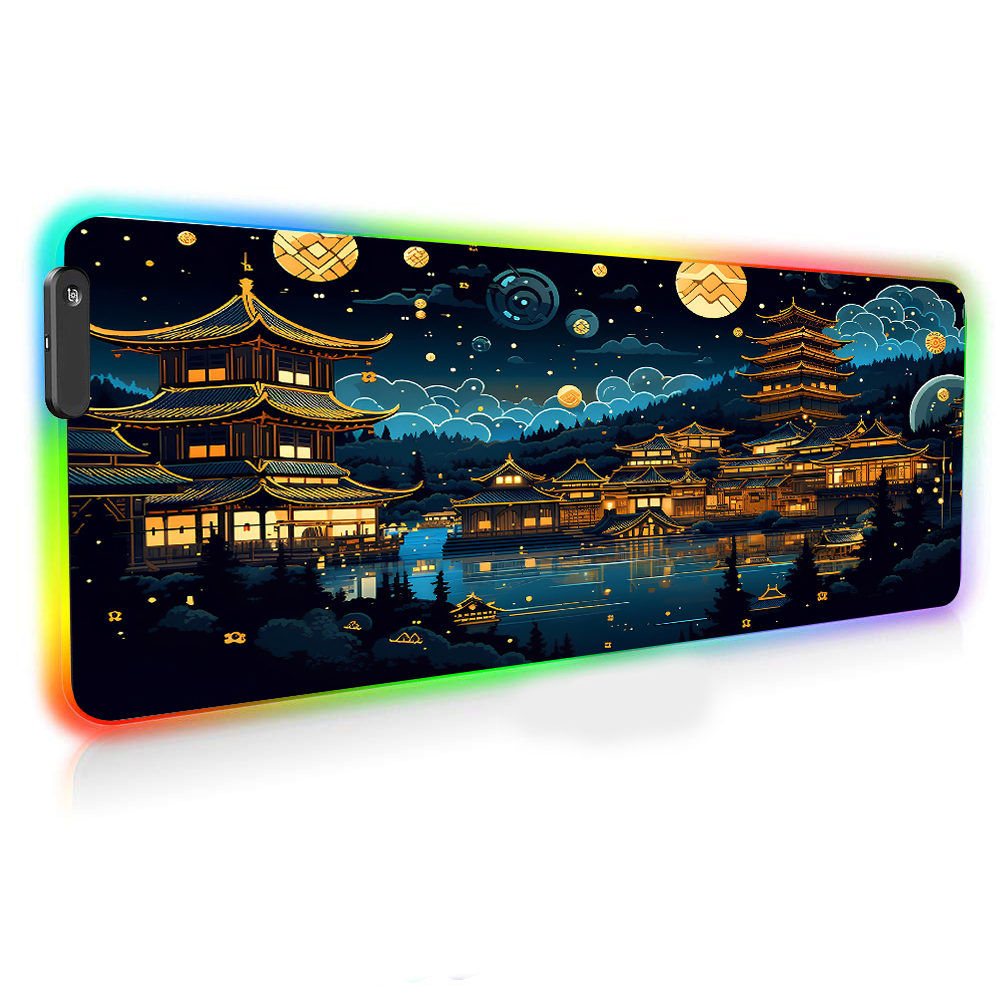 Chinese Architecture At Night  - Desk Setup At Office のレビューと価格