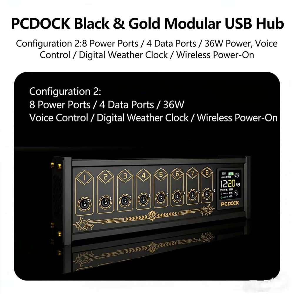 PCDOCK Block USB Desktop Power - Desk Setup Laptop のレビューと価格