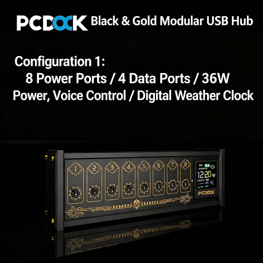PCDOCK Block USB Desktop Power - Desk Setup Laptop のレビューと価格