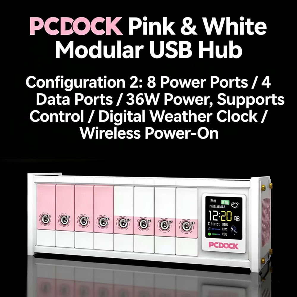 PCDOCK Block USB Desktop Power - Desk Setup Laptop のレビューと価格