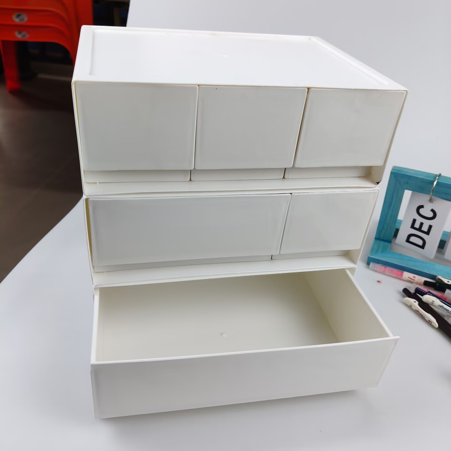 Desktop Storage Box, Drawer, C - Desk Setup Shelves のレビューと価格