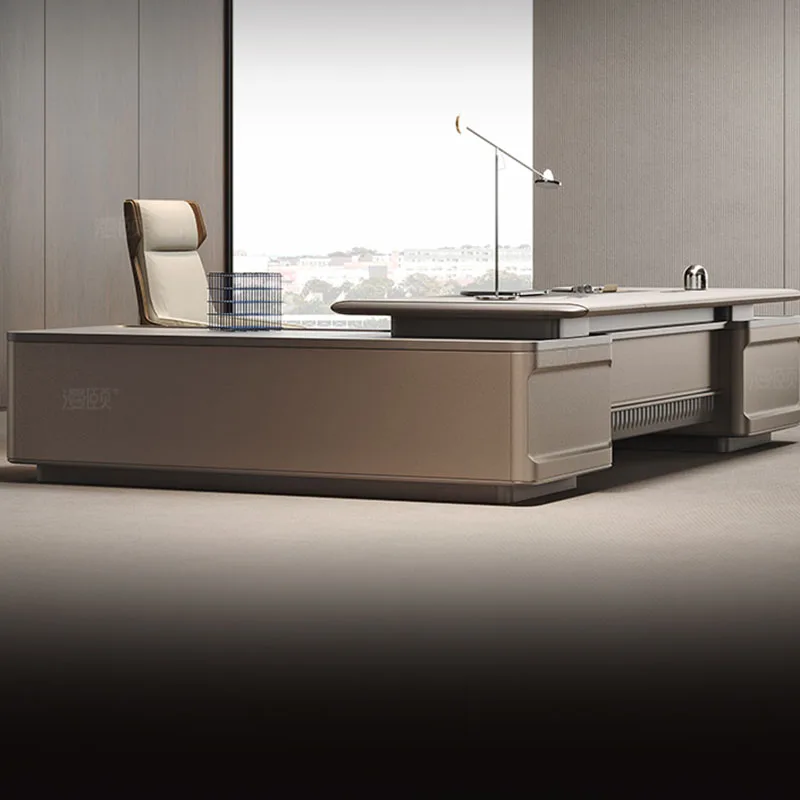 Manicure White L Shaped Wooden - Desk Setup L Shaped のレビューと価格
