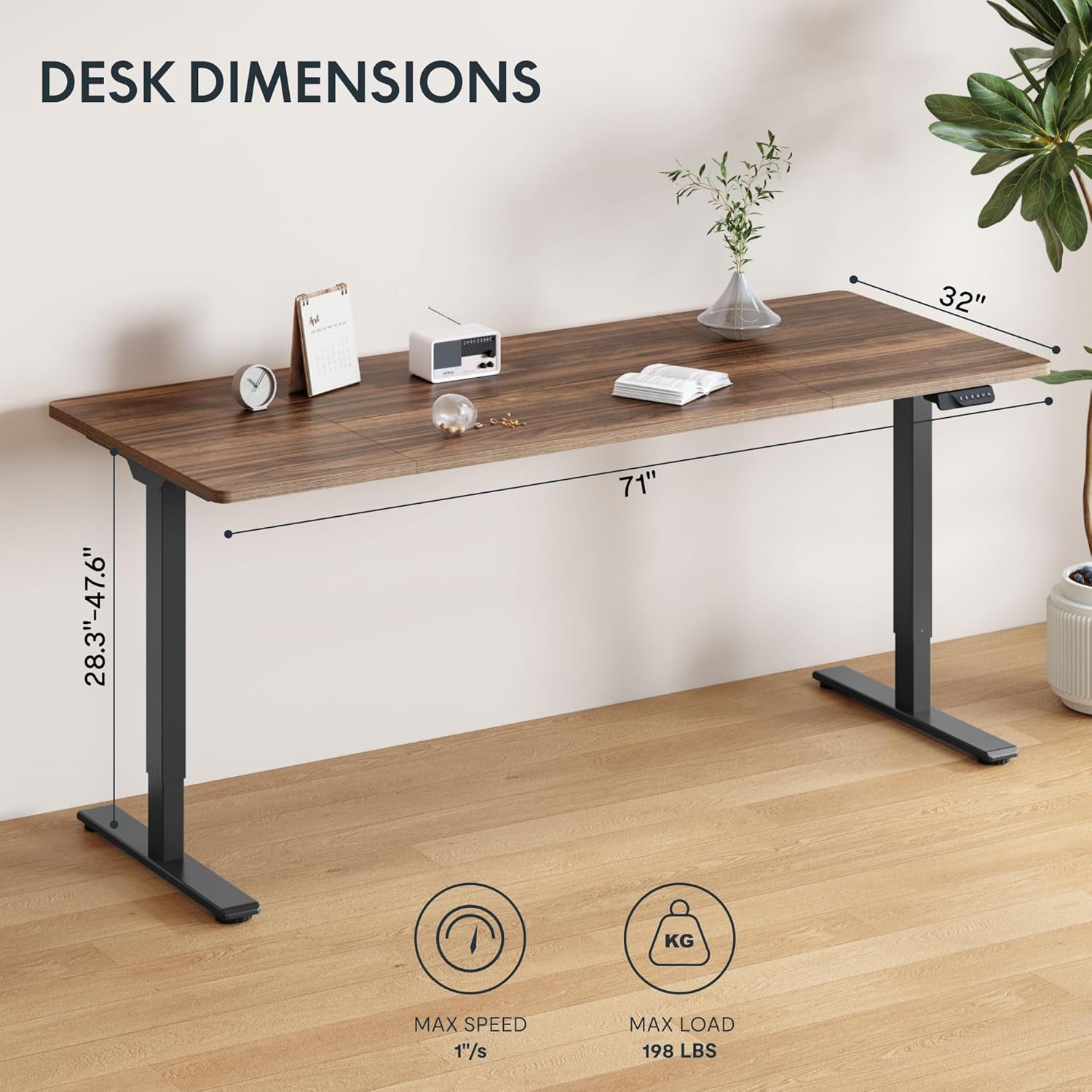 Electric Standing Desk with Du - Desk Setup L Shaped のレビューと価格