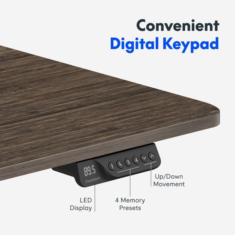 Electric Standing Desk with Du - Desk Setup L Shaped のレビューと価格