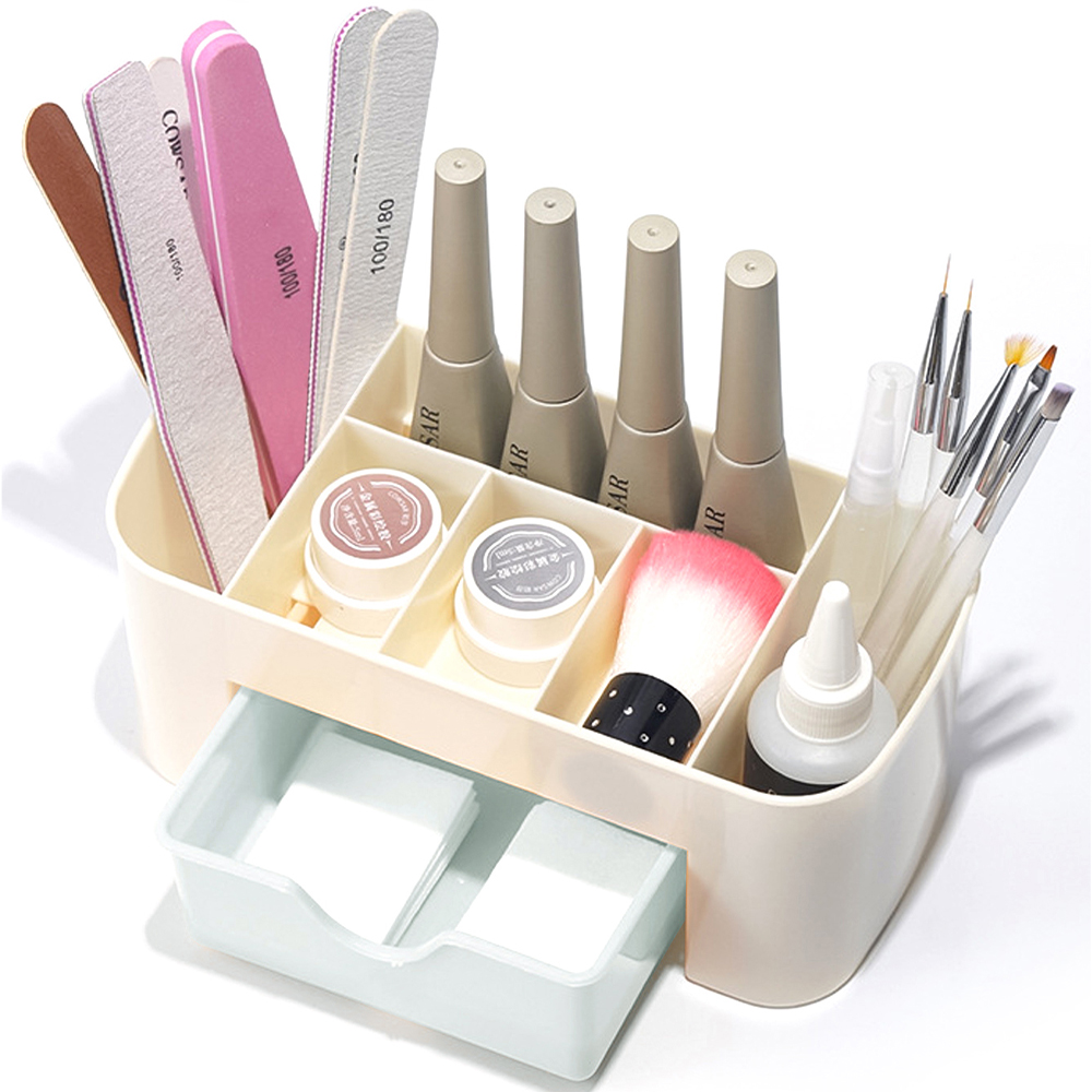 Nail Art Organizer Desktop Dra - Desk Setup Shelves のレビューと価格